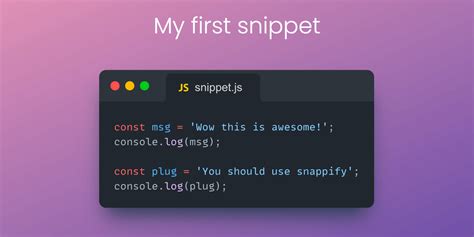 code snippet online.